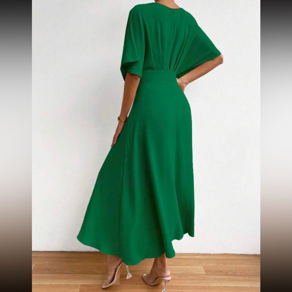 Boho batwing sleeve A line dress - Picture 2 of 6